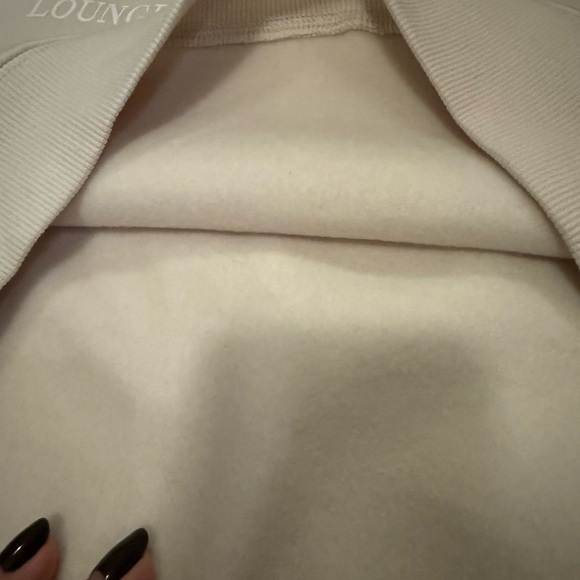 Beige Lounge Set with Logo Print - Picture 3 of 6